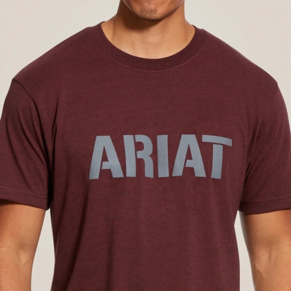 Nwt Ariat rebar cotton string block shirt